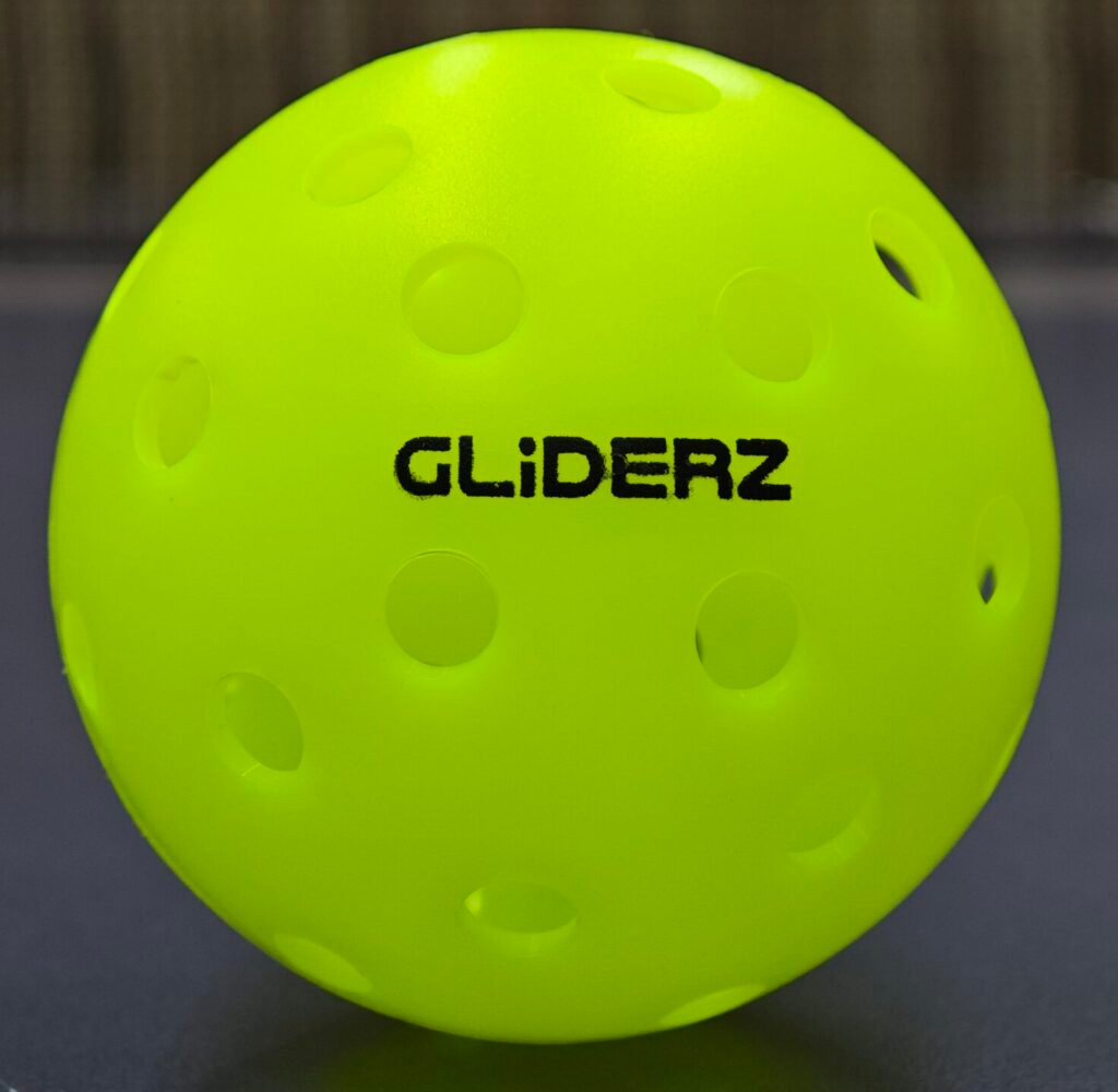 Pickleball Paddle Export From India 2 Gliderz Y-40 Outdoor Pickleball Balls (40-Hole)