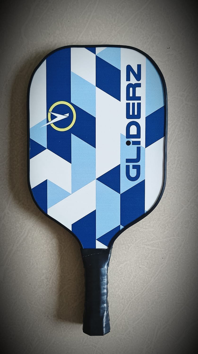 Honeykomb Core & Fiberglass Pickleball paddle Black Handle 1- Gliderz