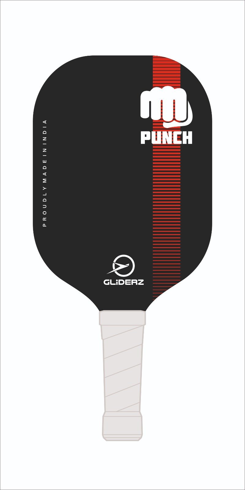 PUNCH Pickleball paddle Black – Gliderz