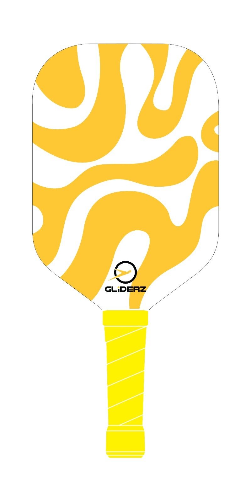 Yellow Design Pickleball paddle – Gliderz