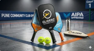 Pickleball growing rapidly in India with players on outdoor court