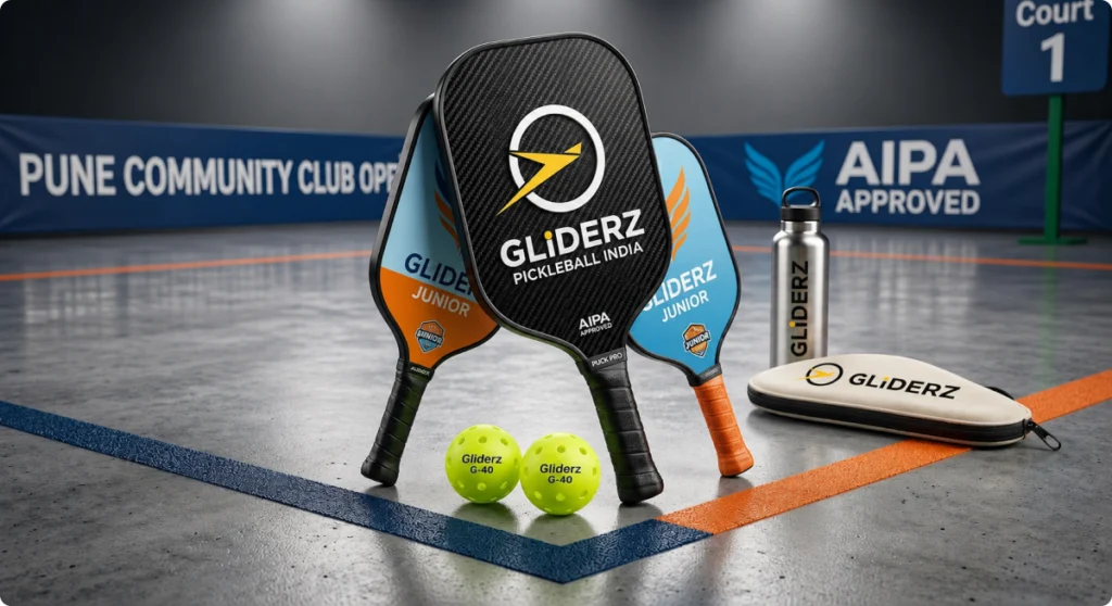 Why Pickleball is Growing Rapidly in India 1 Pickleball growing rapidly in India with players on outdoor court