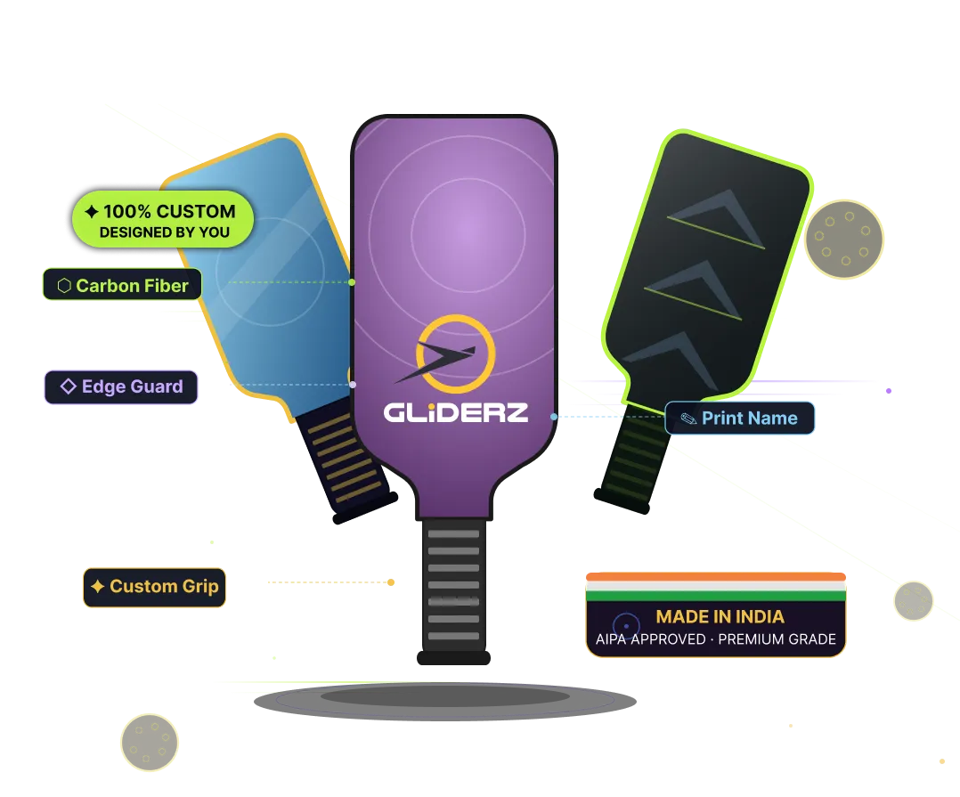 Customize Pickleball Paddle - Gliderz Paddle