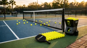 Practice Ball in Pickleball